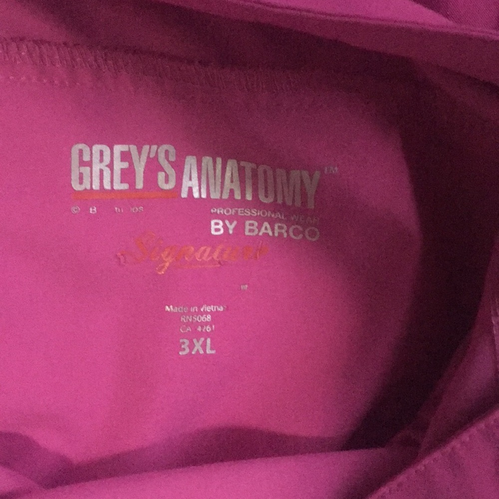 Greys anatomy 3XL pants